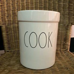 Rae Dunn “Cook” Utensil Crock